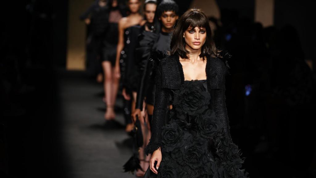 Desfile de Malne en la Mercedes-Benz Fashion Week Madrid.