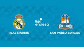 Real Madrid - Hereda San Pablo Burgos: siga en directo el partido de la Liga Endesa