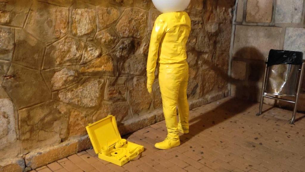 ¿Qué hacen estas curiosas figuras que han aparecido en Consuegra?