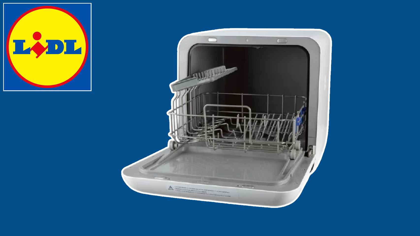 El lavavajillas portátil de Lidl no necesita toma de agua y lo puedes poner  donde quieras