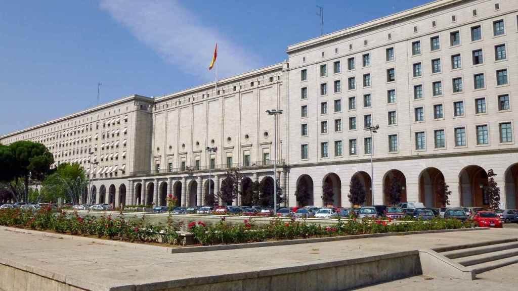 La sede del Ministerio de Transportes, Movilidad y Agenda Urbana, en Madrid.