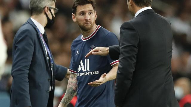 Messi pide explicaciones a Pochettino por su sustitución