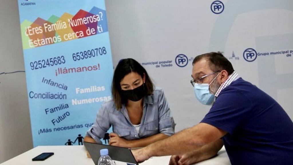 Claudia Alonso, portavoz del PP en el Ayuntamiento de Toledo
