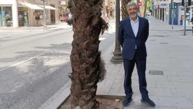 Luis Garicano (Cs), en su visita a Alicante para conocer las inquietudes de la sociedad sobre el futuro de Europa.