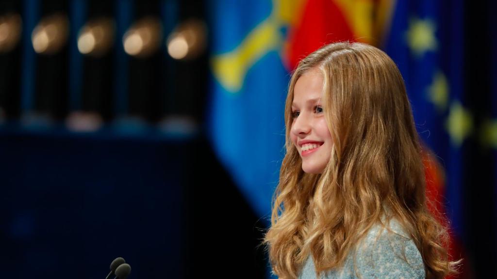 La princesa Leonor en los Premios Princesa de Asturias de 2019.