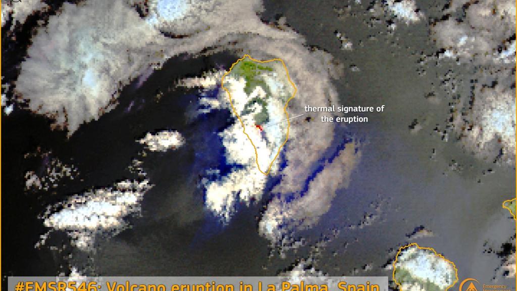 Pedro Duque explica cómo el programa europeo Copernicus monitoriza fenómenos naturales como el de La Palma.
