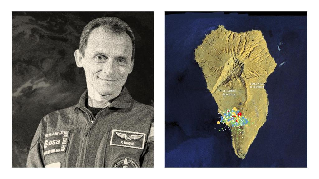 Pedro Duque explica cómo los satélites del programa Copernicus mapean el peligro de La Palma desde el espacio