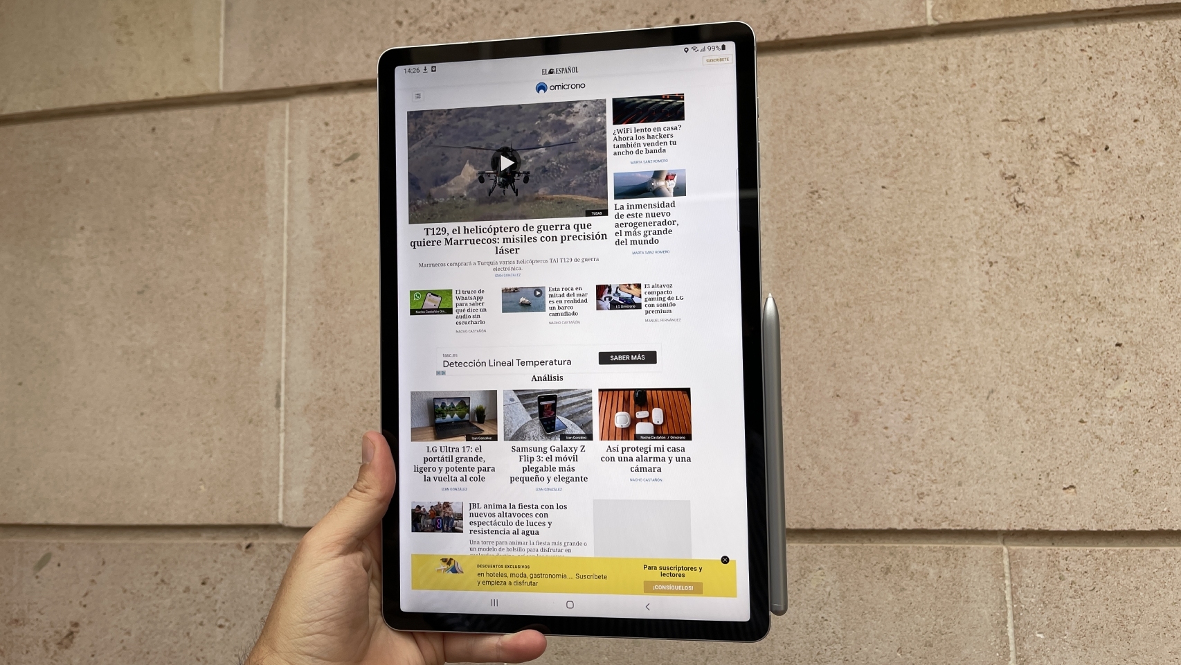 Probamos el rival de Samsung del iPad Air: así es la Galaxy Tab S7 FE