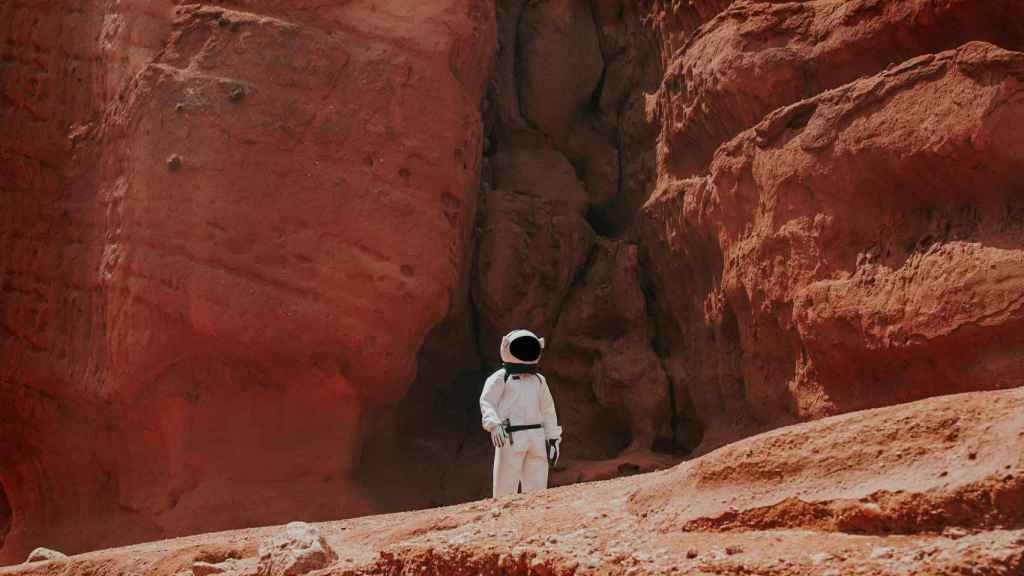 Astronaut recreation on Mars
