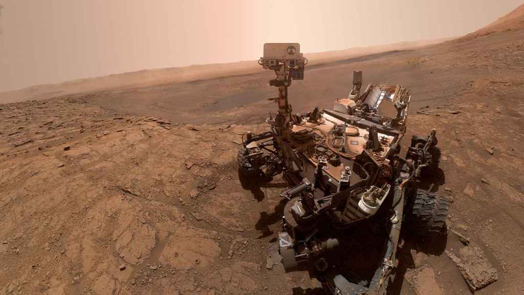 Rover Curiosity on Mars