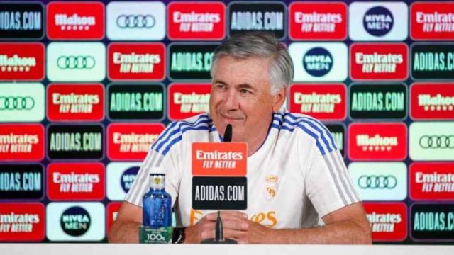 Rueda de prensa de Carlo Ancelotti antes del Real Madrid - Mallorca