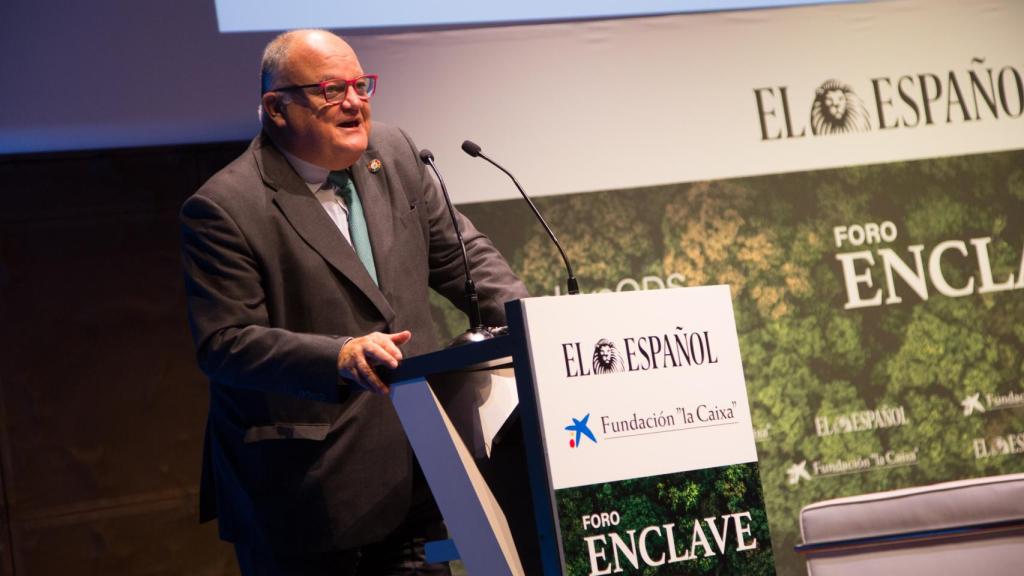 Sergi Loughney, director de Relaciones Institucionales de la Fundación ‘la Caixa’, durante su intervención.