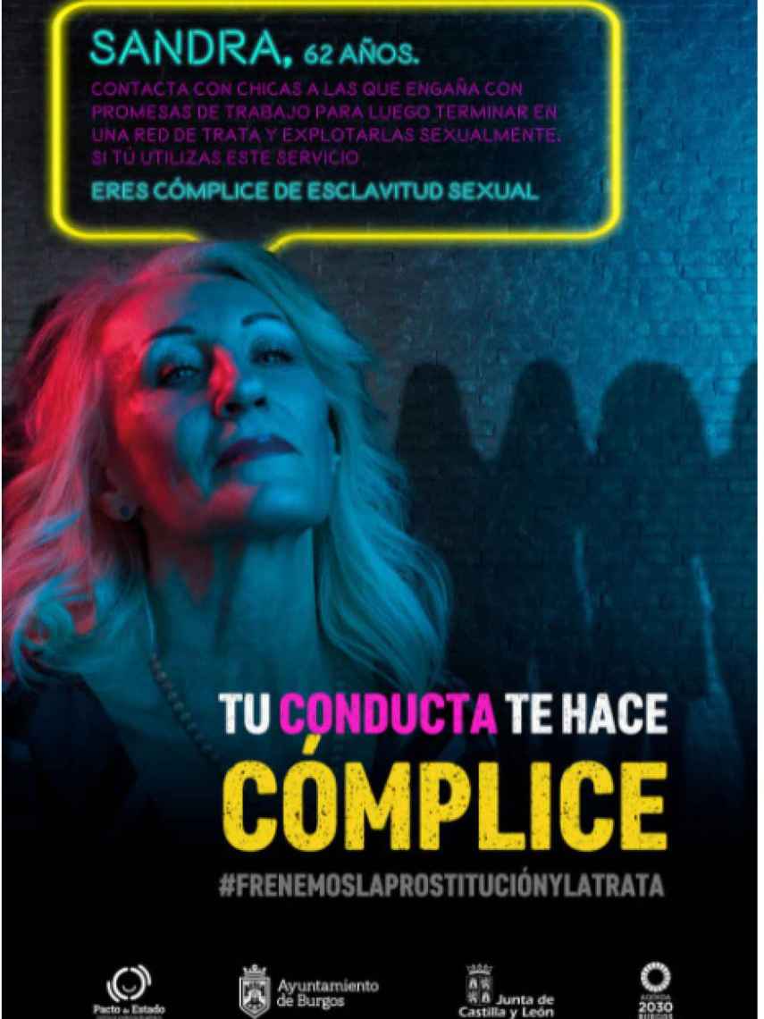 Another of the controversial posters of the Burgos City Council.