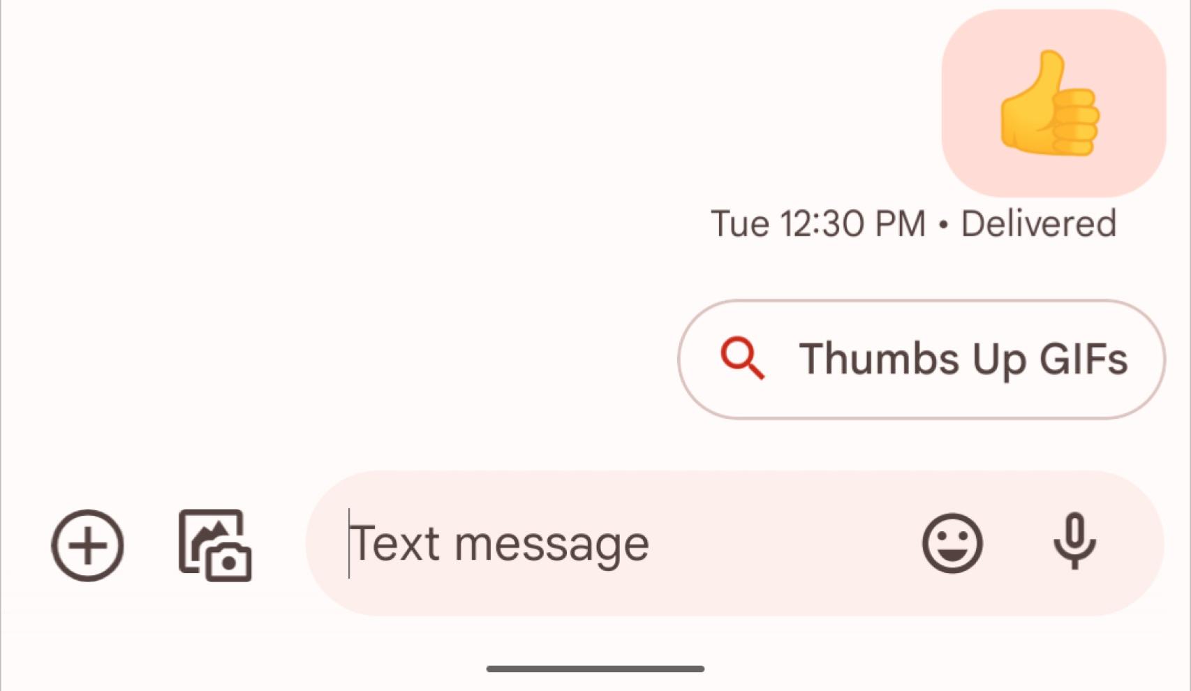 Nueva interfaz de Google Mensajes