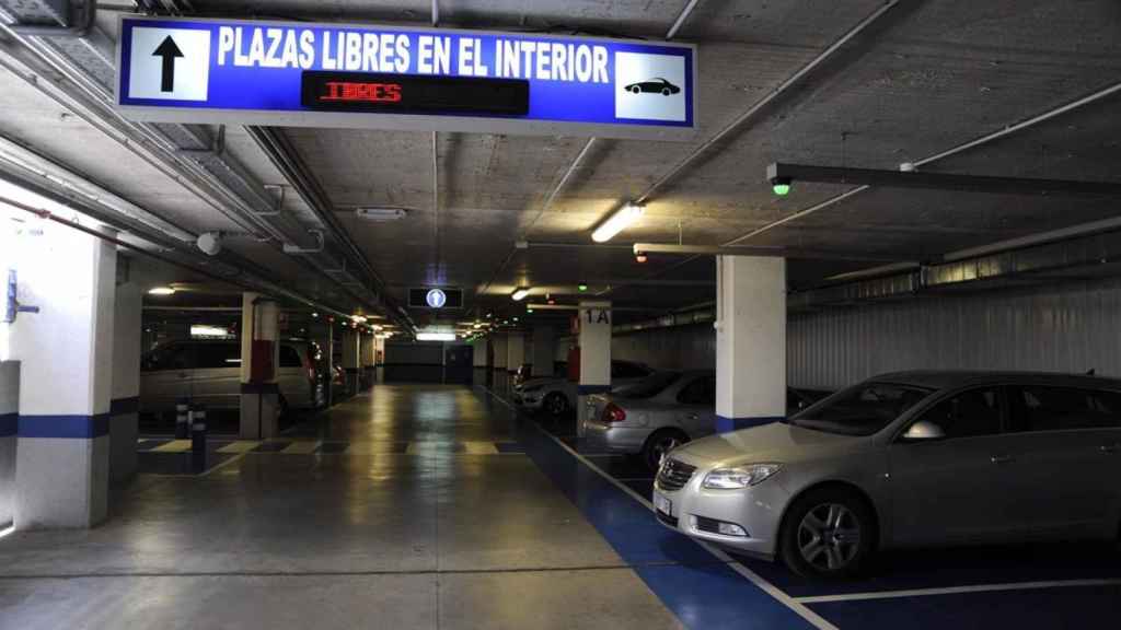 Imagen de archivo de uno de los aparcamientos municipales de Málaga.