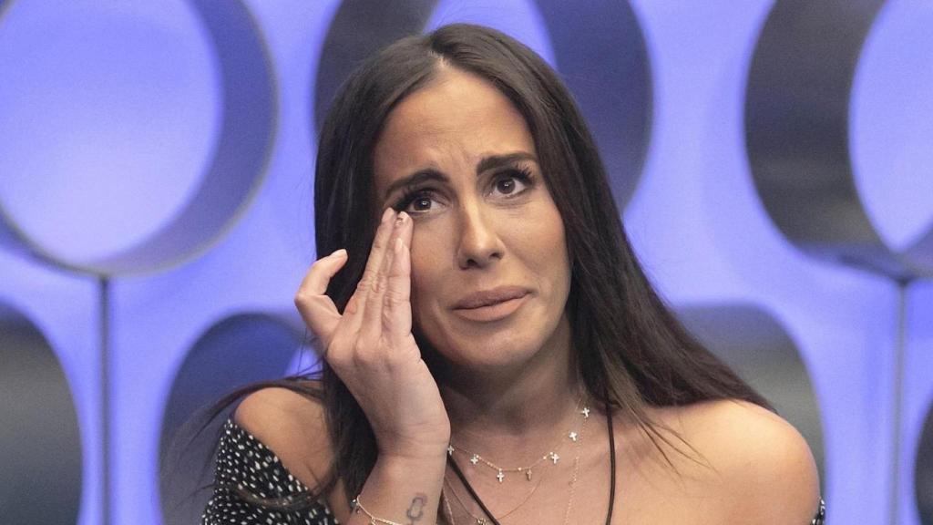 Anabel Pantoja en el plató de 'Supervivientes'.