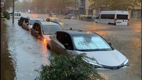 La DANA provoca graves inundaciones en Isla Cristina, Huelva. EP