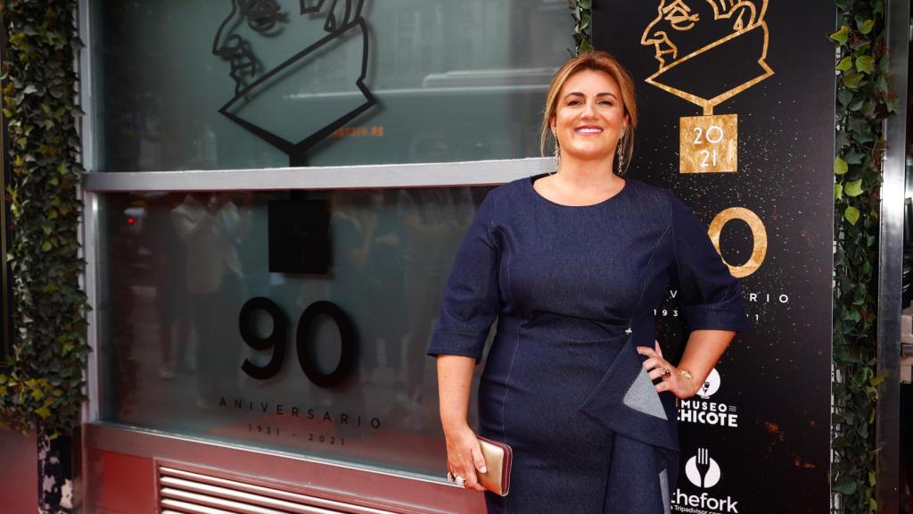 Carlota Corredera, Premio Chicote a Mejor Comunicadora Femenina 2021.