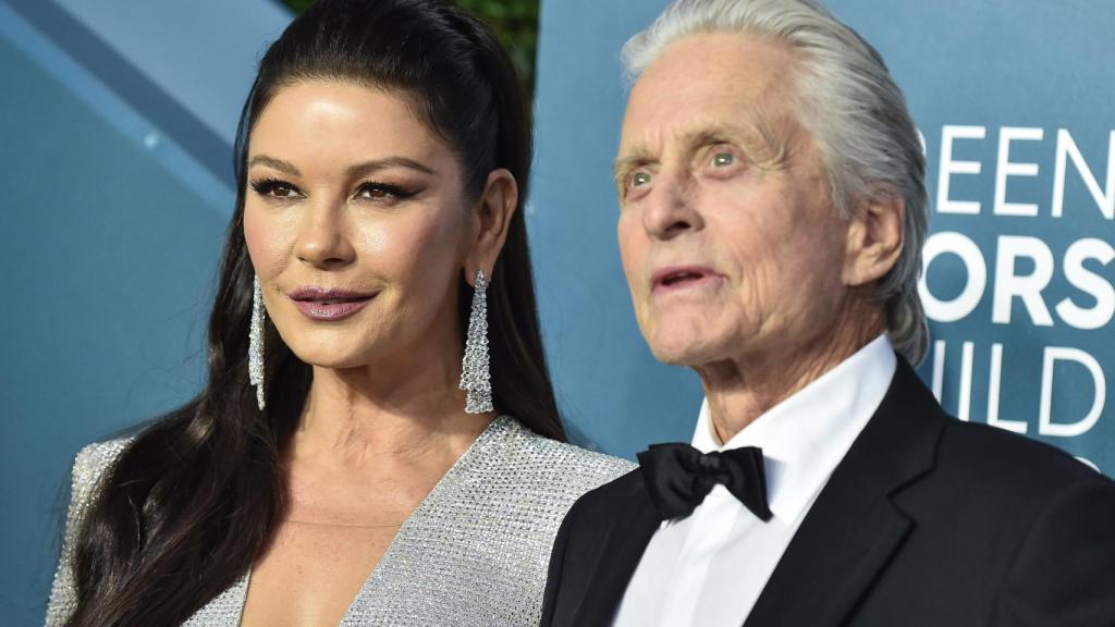 Michael Douglas y Catherine-Zeta Jones.
