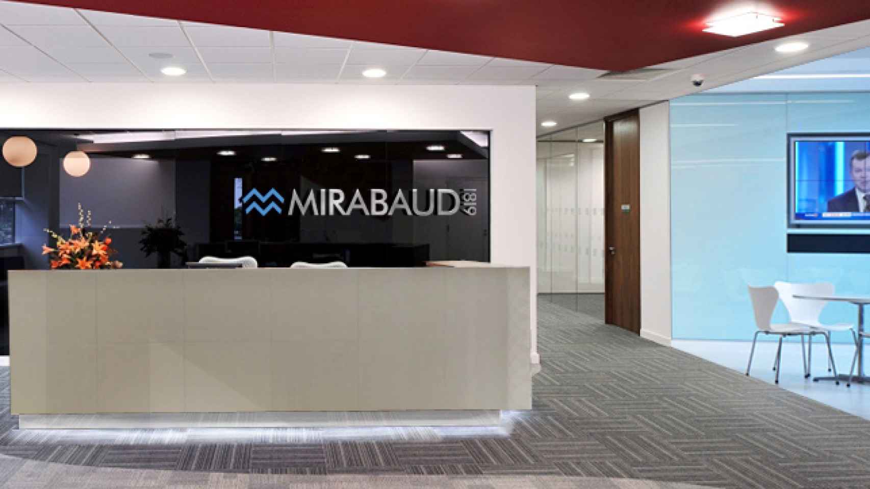 Oficina de Mirabaud.