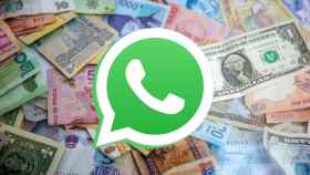 Dinero y WhatsApp.