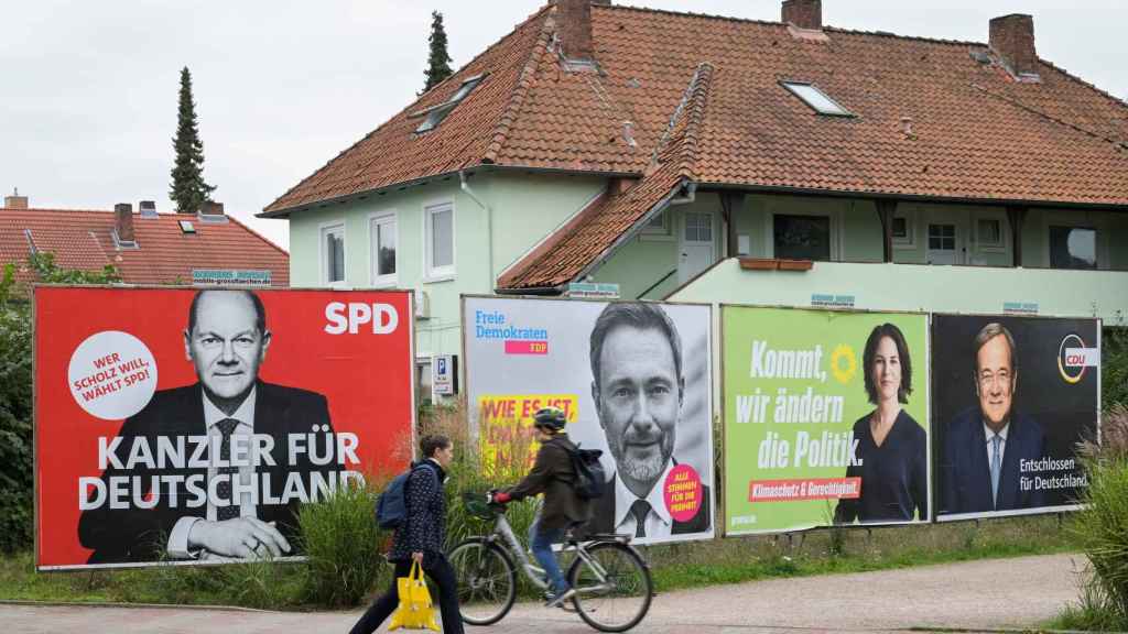 Election posters in Germany.