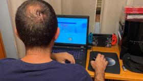 Luis se enganchó a los videojuegos con 17 años.