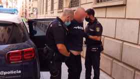 Detención del atracador de una sucursal  bancaria de Alicante.