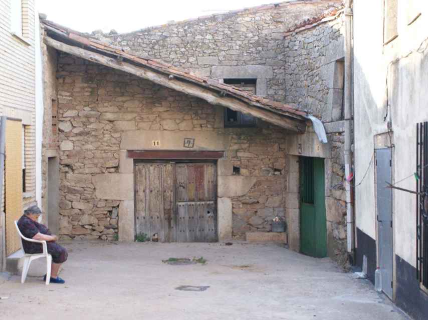 Despoblación y envejecimiento en un pueblo de La Raya de Salamanca