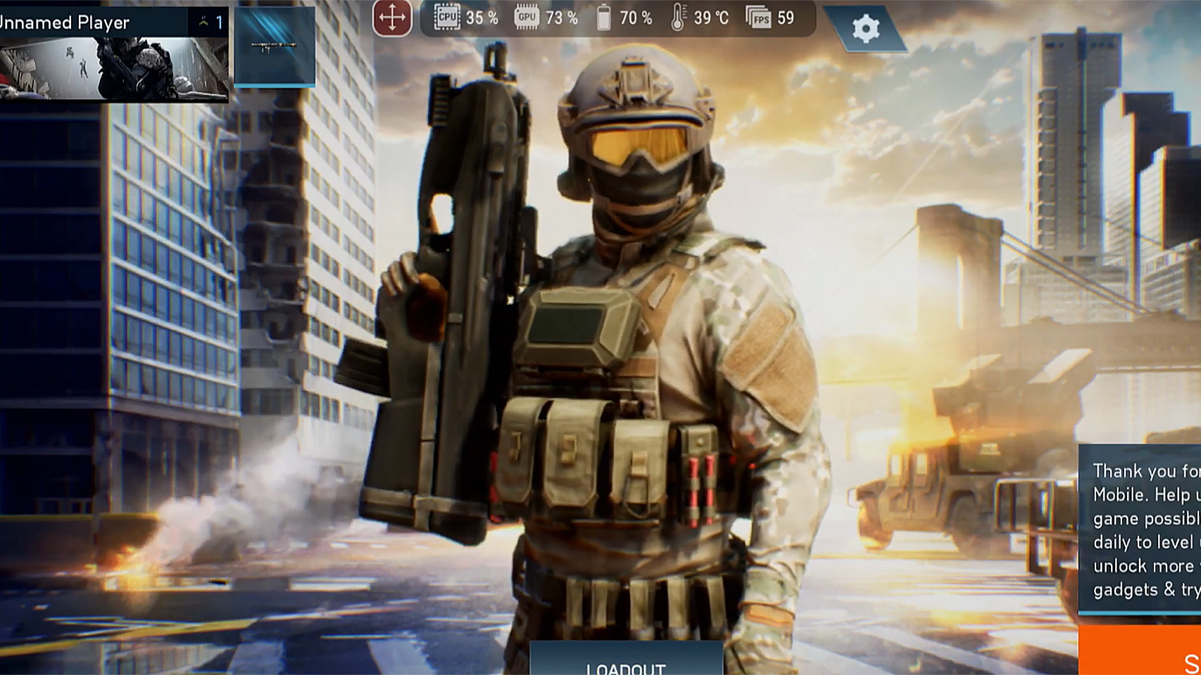 Battlefield Mobile en 4 vídeos para su gameplay