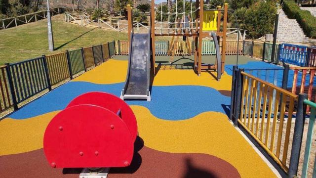 Imagen de uno de los parques infantiles de Rincón de la Victoria.