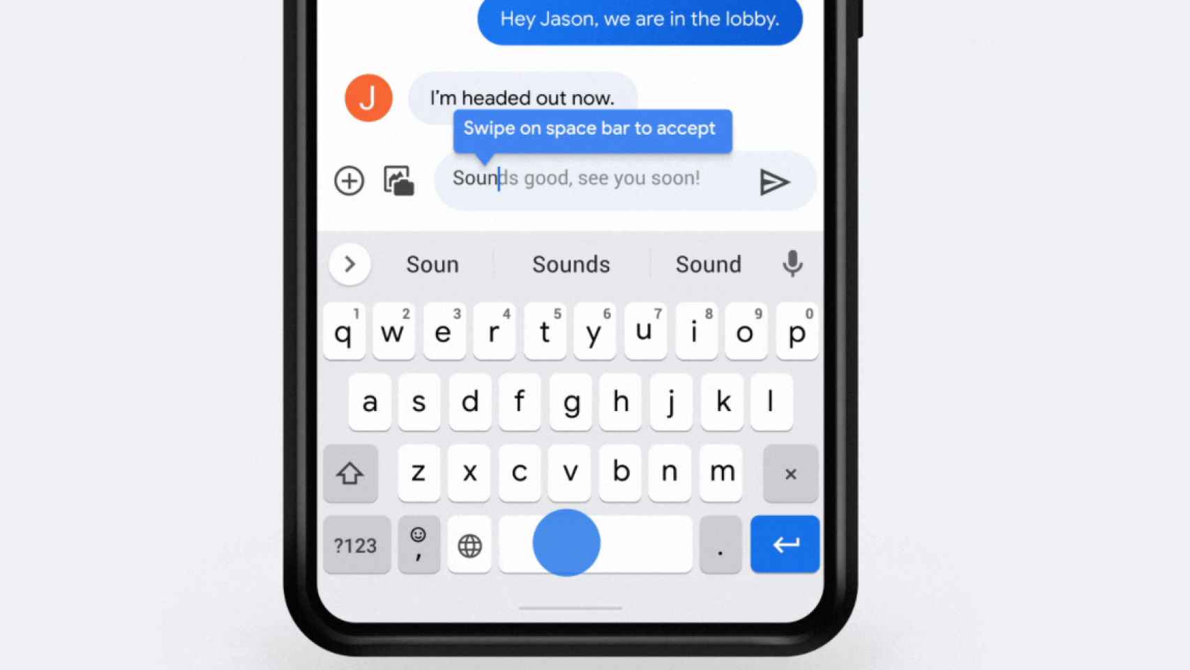 GBoard Smart Compose en Android