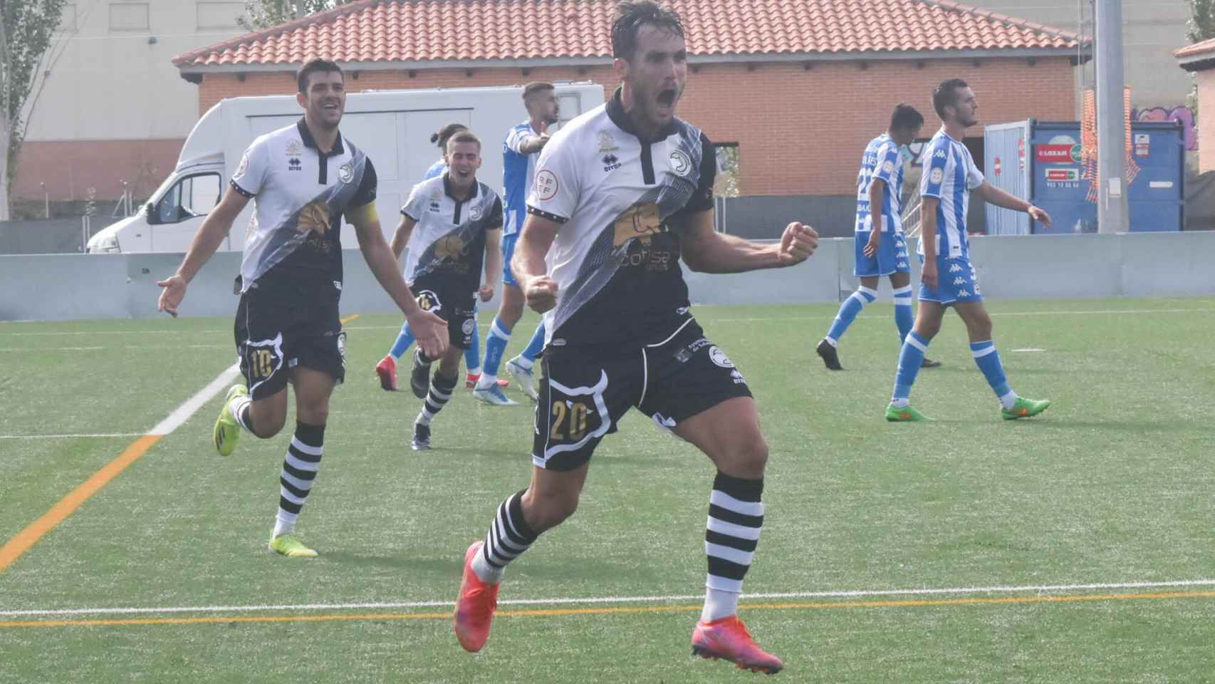 Imágenes del partido de fútbol Unionistas de Salamanca y Deportivo de La Coruña