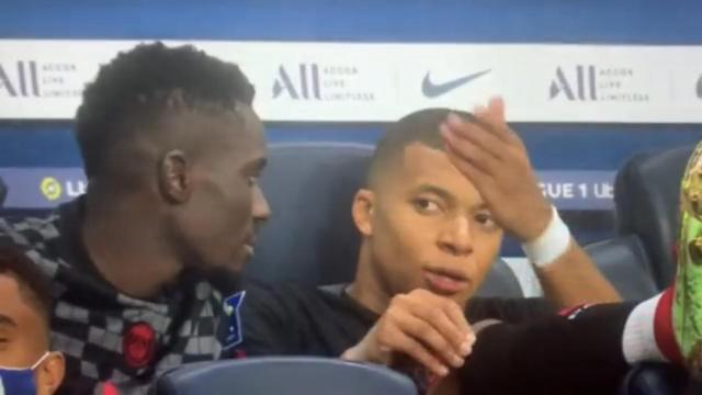 El enfado de Mbappé con Neymar