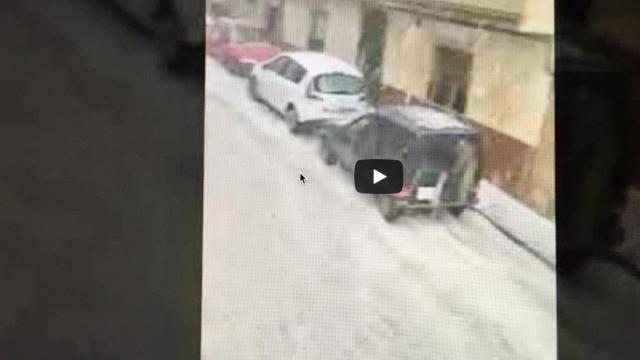 Captura del vídeo de la granizada de Fuenteálamo (Albacete) difundido por El Digital de Albacete