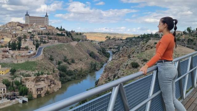 Carolina Marín en Toledo.