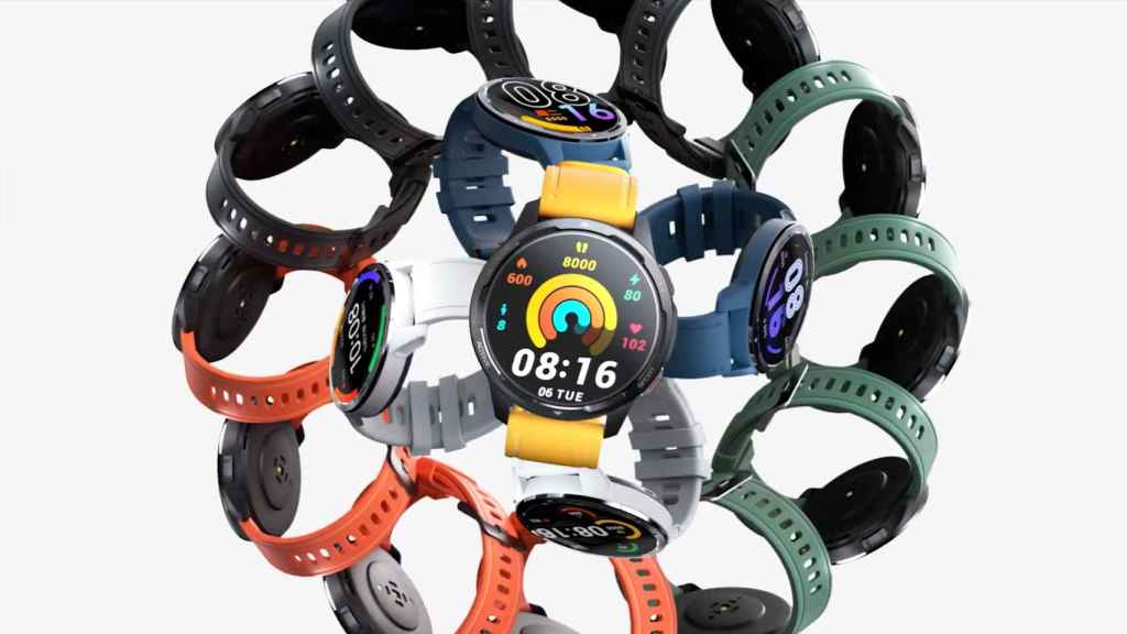 Xiaomi Watch Color 2 dial in different colors