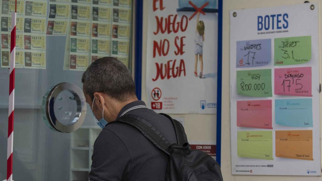Imagen de archivo de una administración de lotería