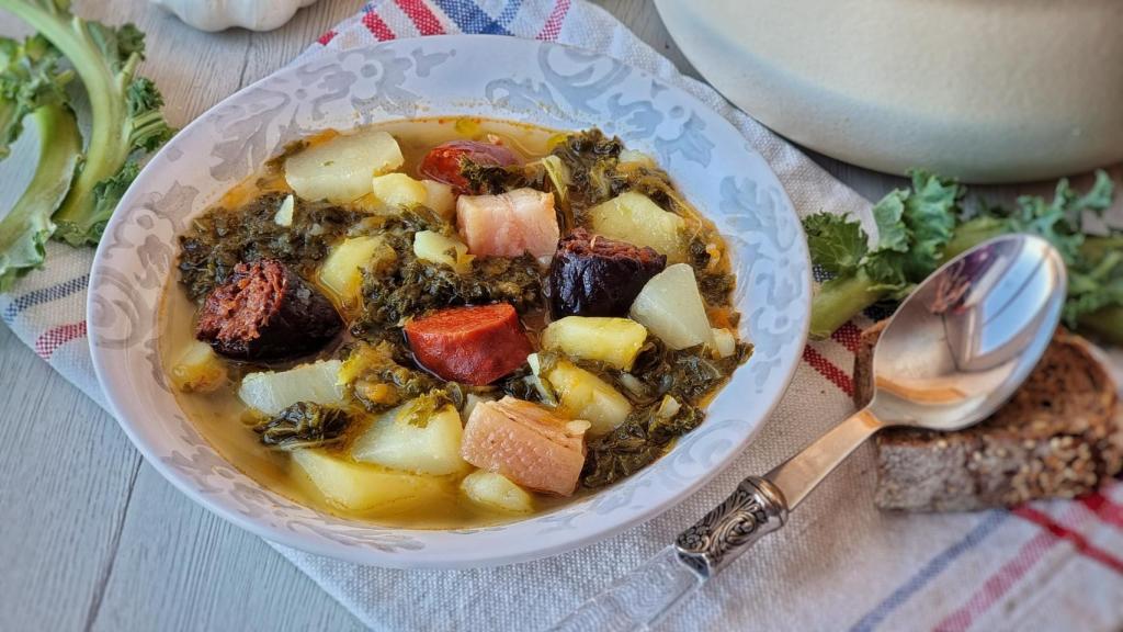 Pote asturiano sin fabes, receta de guiso de verduras rápido para días de  frío