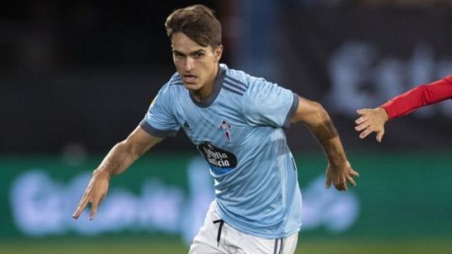 Denis Suárez, en un partido del Celta de Vigo de La Liga 2021/2022