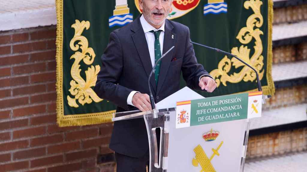 El ministro del Interior, Fernando Grande-Marlaska, en Guadalajara