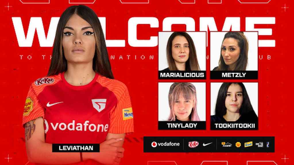 Vodafone Giants Málaga luchará en Valorant con un equipo femenino
