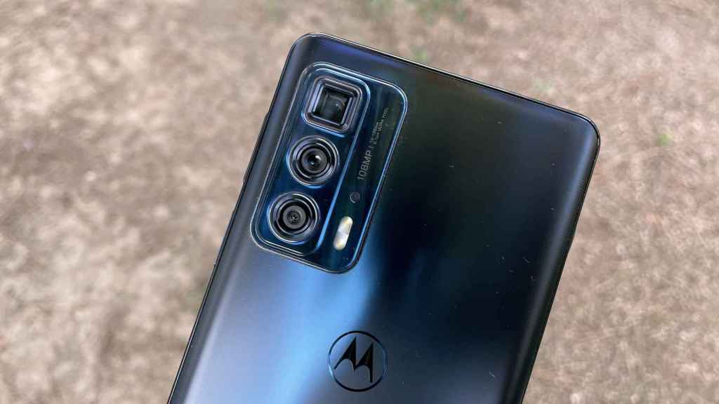 Cámaras traseras del Motorola Edge 20 Pro.