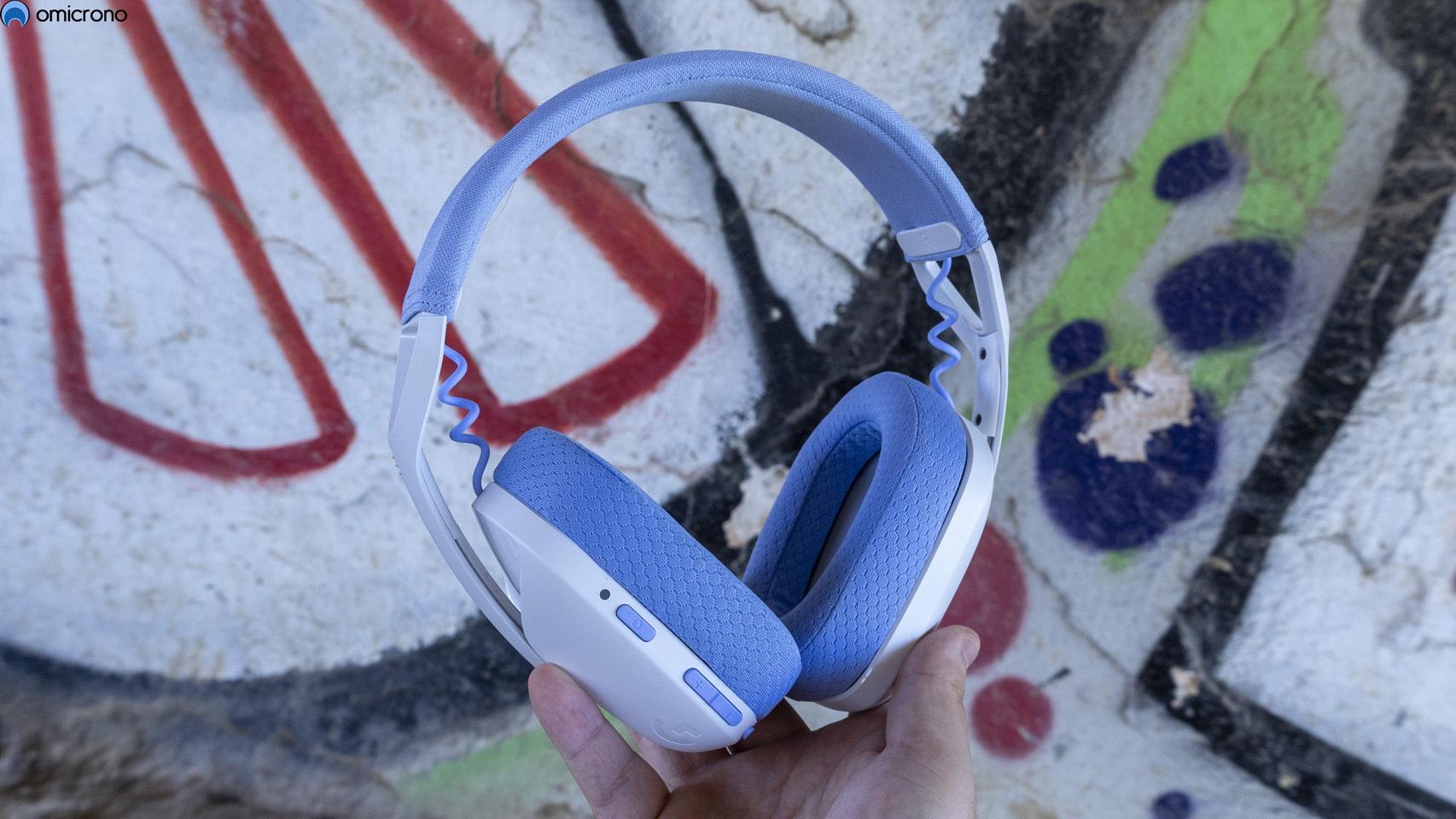 Ultraligeros auriculares inalámbricos Bluetooth con micrófono Logitech G435  para gaming