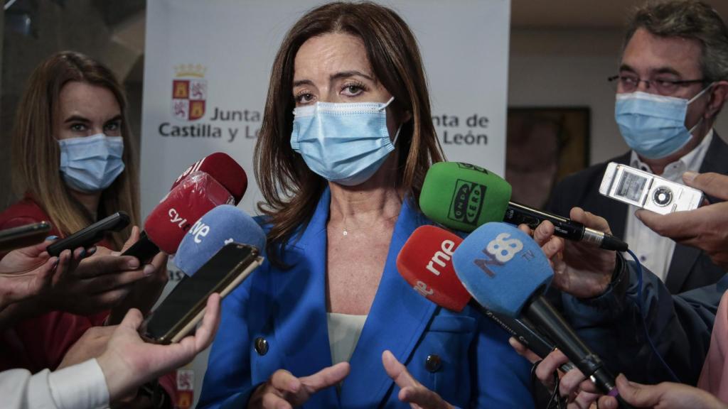 La consejera de Empleo e Industria Ana Carlota Amigo