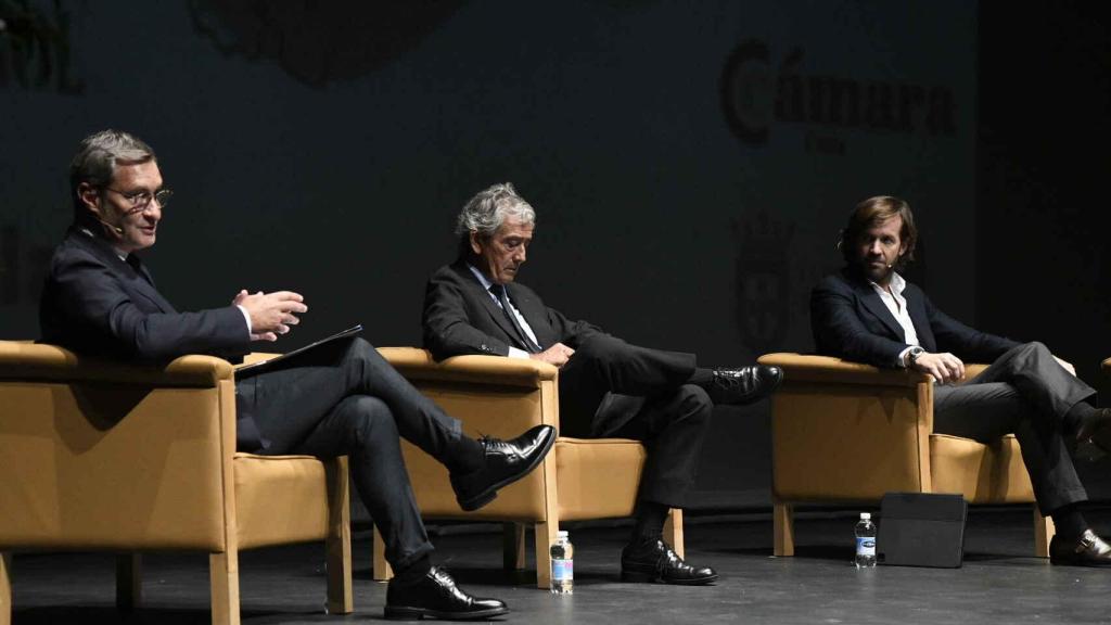 Jaume Miquel, José María Pacheco y Rosauro Varo.