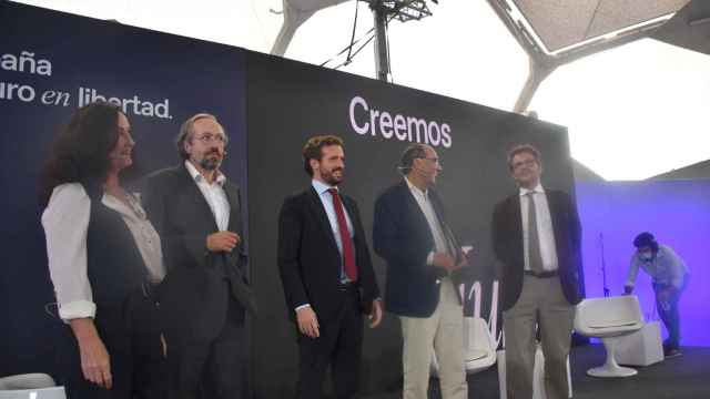 Uriarte, Girauta, Casado, Vidal Quadras y De Ramón en Valladolid