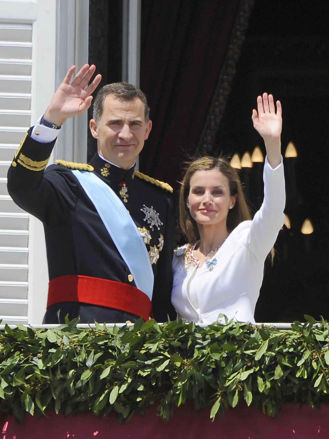 Imagen captada en junio de 2014, cuando Felipe VI fue proclamado Rey de España.