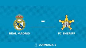 Madrid - FC Sheriff: siga en directo el partido de la Champions League con nosotros