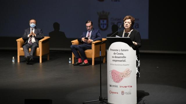 Salvadora Mateos, delegada del Gobierno en Ceuta.